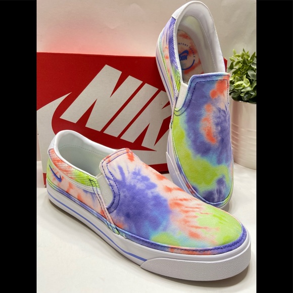 NEW Nike Court Legacy Tie Dye Women’s Sneakers Multicolor Size 7, 7.5, 8.5 - Picture 10 of 10